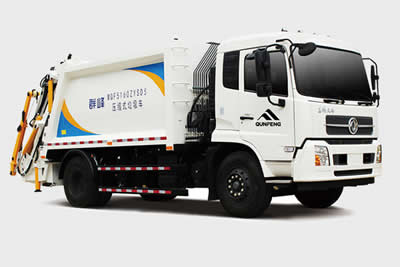 Camión compactador de residuos de carga trasera